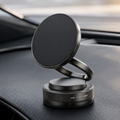 Black magnetic suction car phone holder