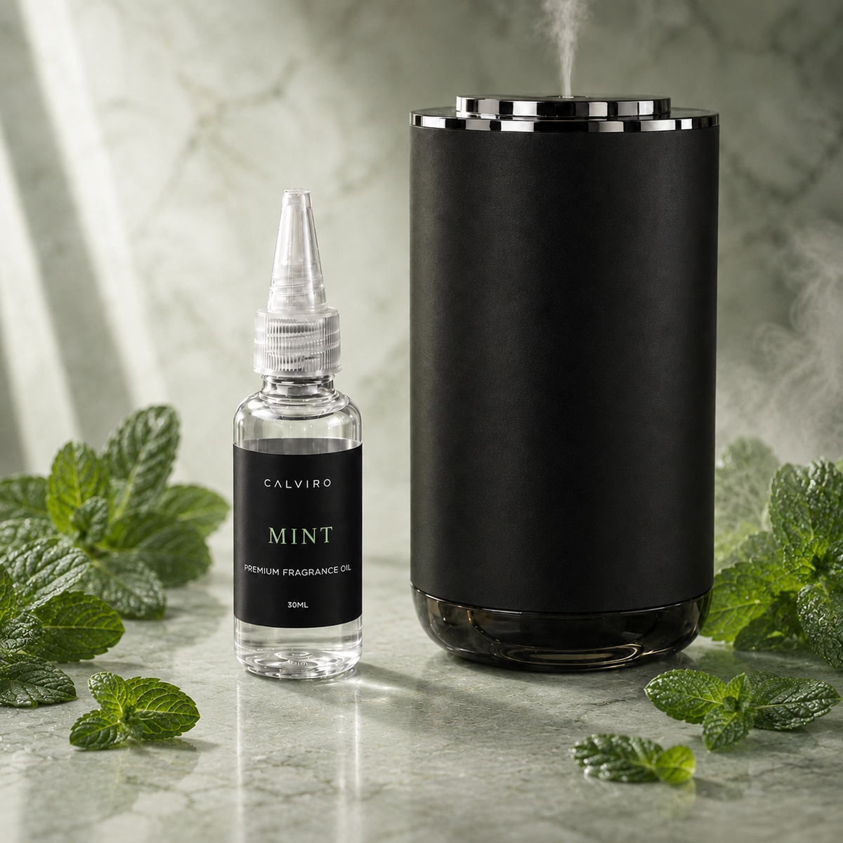 CALVIRO Mint 30ml fragrance refill with cool crushed mint notes
