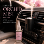 Calviro Orchid Mist floral car fragrance refill in-car lifestyle
