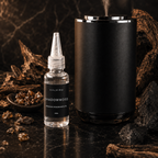 CALVIRO Shadowwood 30ml fragrance refill with CALVIRO Atmosphere diffuser