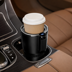 Car cup cooler and heater installed in a vehicle cup holder