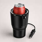 Car cup cooler and heater with LED temperature display